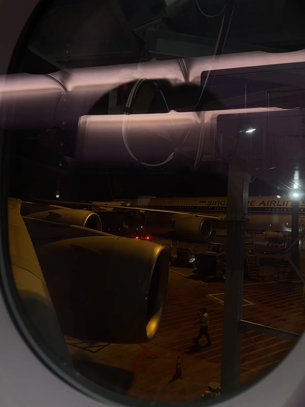 A380 이코노미 좌석 어메니티 파우치