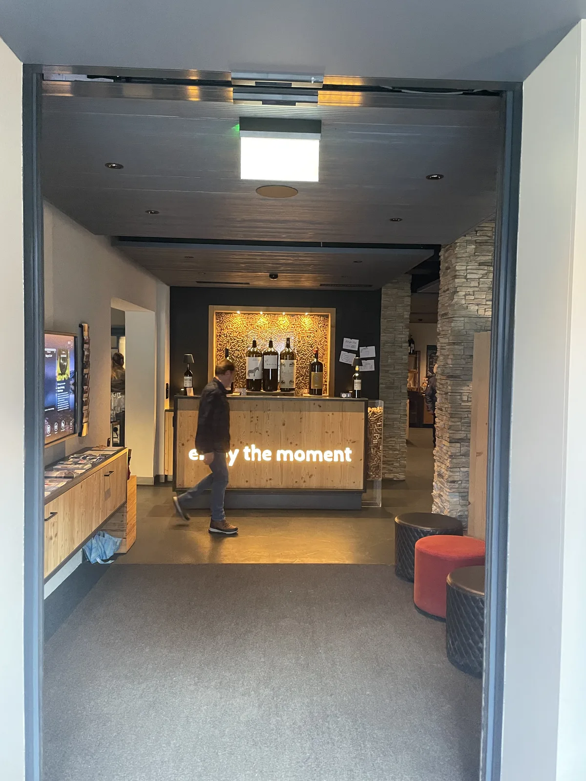 Eiger Selfness Hotel lobby front desk
