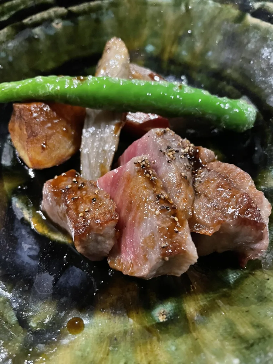 가이세키 와규 스테이크