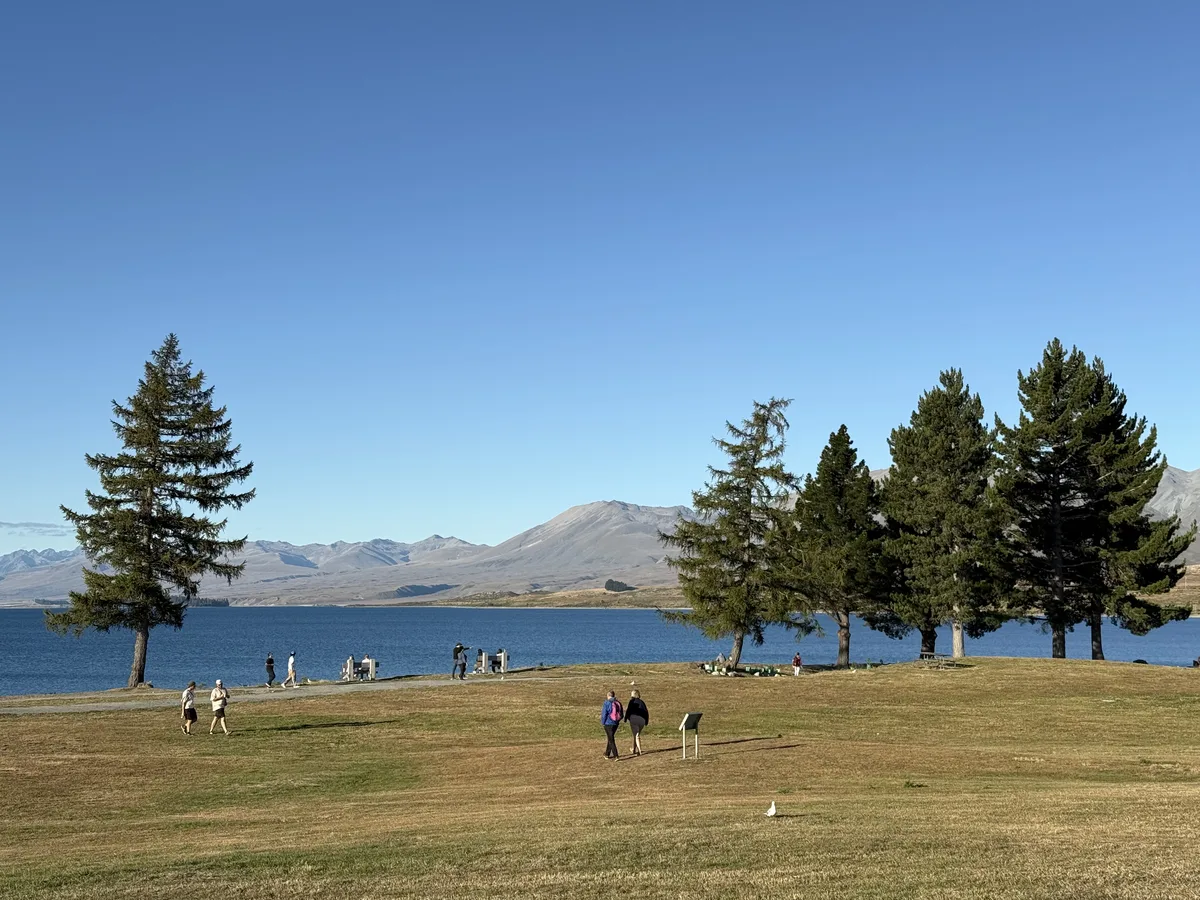 Lake Tekapo view from Haka House