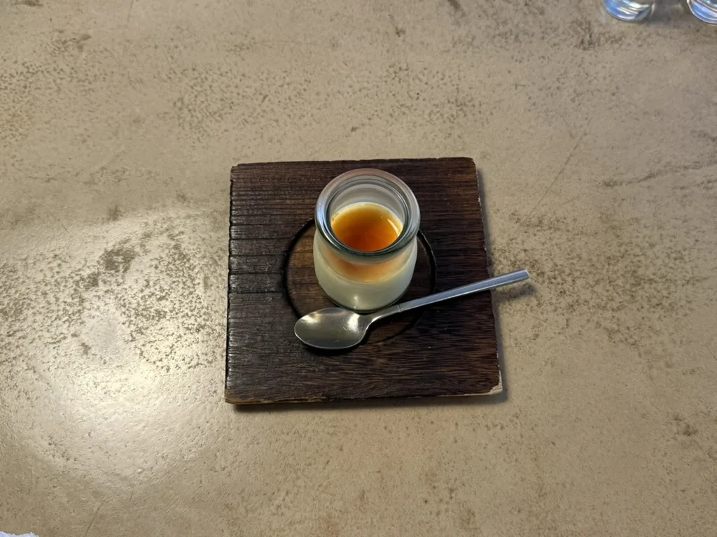 쿠리야 스이잔 석식 소과자 푸딩