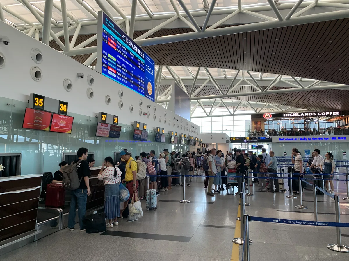 다낭공항 국제선 터미널, 2024년 8월
